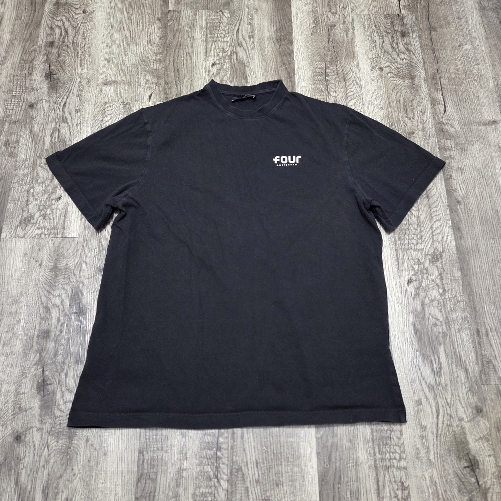 Men's Black T Shirt Medium